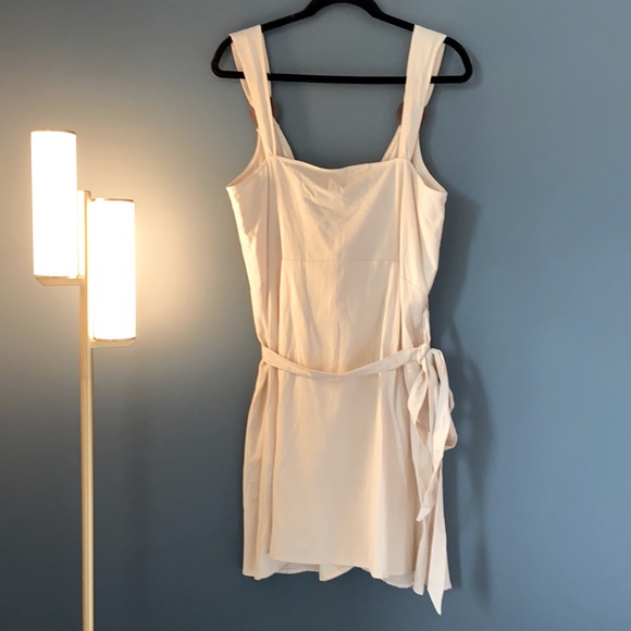 ASOS Linen Mini Wrap Sundress - Picture 8 of 8